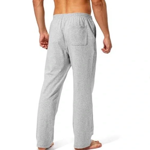Men's Cotton Yoga Sweatpants Athletic Lounge Pants